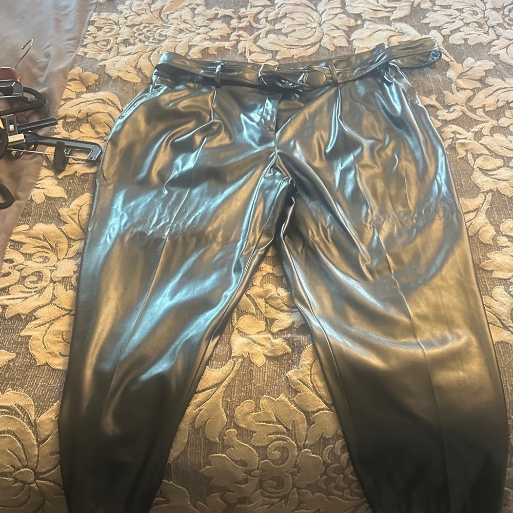 Akris Punto Metallic Pants